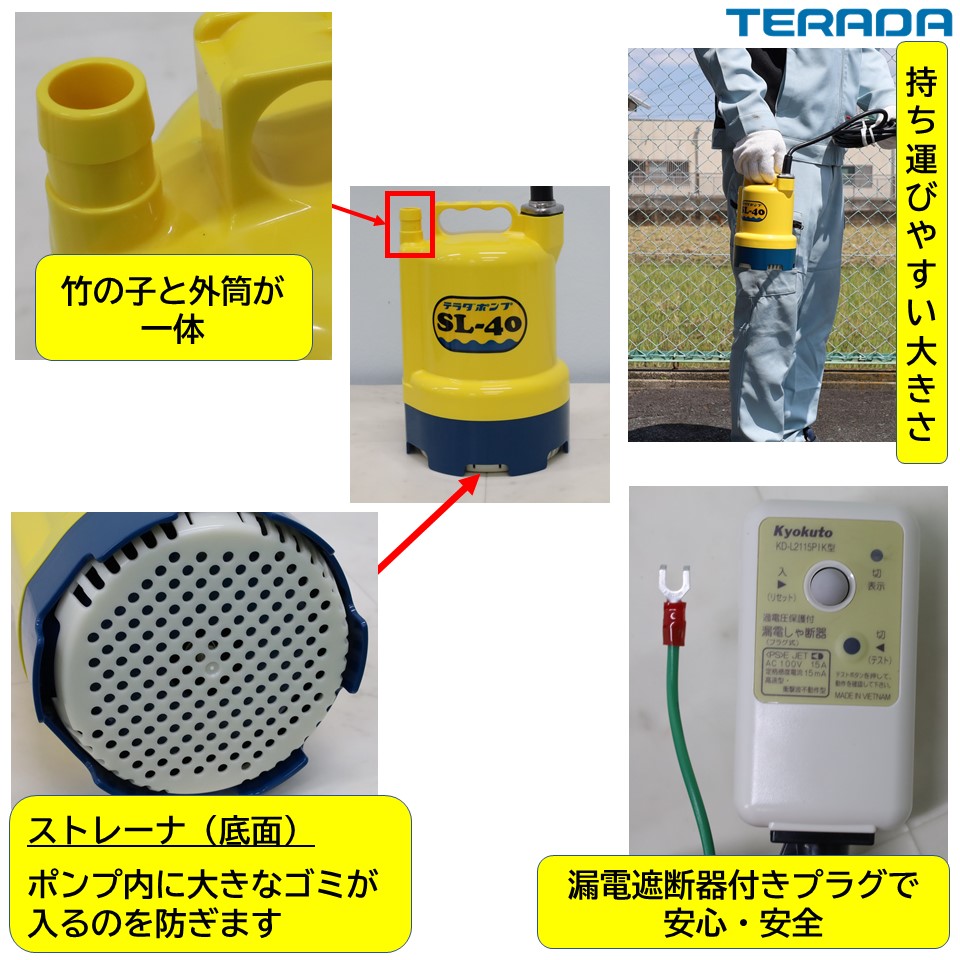オンラインでの最低価格 テラダ(TERADA) ファミリ-ポンプ 水中ポンプ