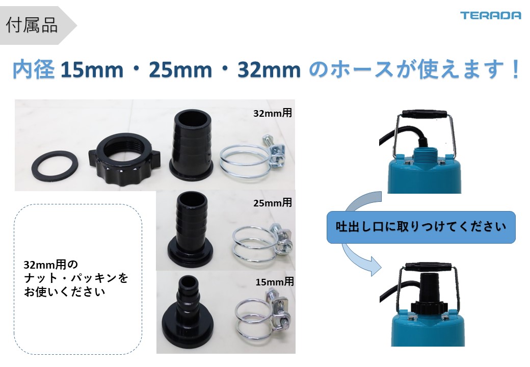 SP-150BNL（底水用）小型 | 製品情報 | 寺田ポンプ製作所
